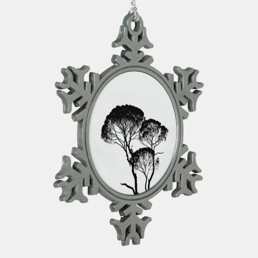 Pewter Snowflake Ornament (Links)