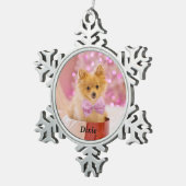 Pewter Snowflake Ornament (Rechts)