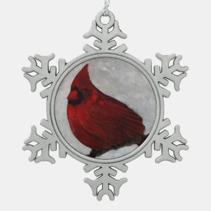 Pewter Snowflake Ornament