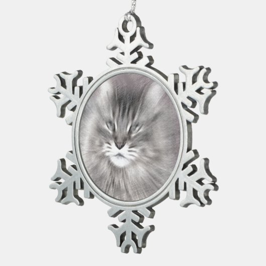 pewter snowflake ornamenten (Rechts)