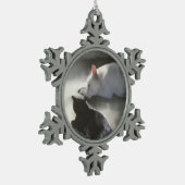 pewter snowflake ornamenten (Links)