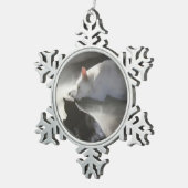 pewter snowflake ornamenten (Rechts)