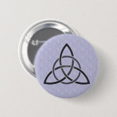 Pewter Trinity Knot Button (Voorkant /achterkant)