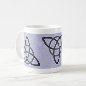 Pewter Trinity Knot Mok (Voorkant links)