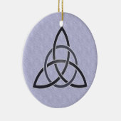 Pewter Trinity Knot Ornament (Rechts)
