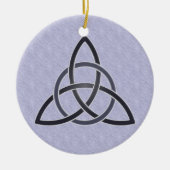 Pewter Trinity Knot Ornament (Voorkant)