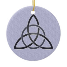 Pewter Trinity Knot Ornament