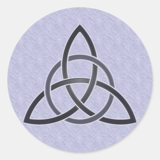 Pewter Trinity Knot Stickers (Voorkant)
