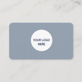 Pewter – Volledig  modern design Visitekaartje (Voorkant)