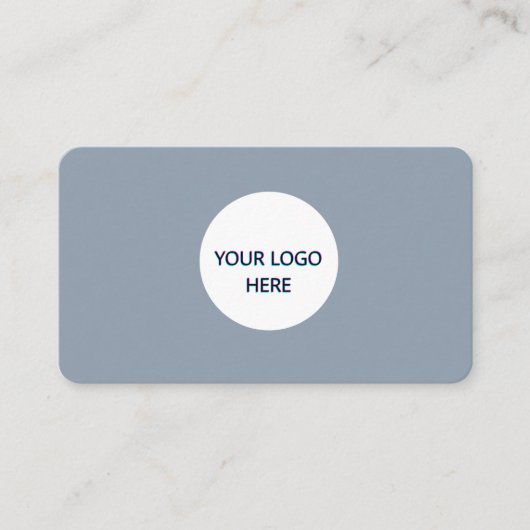 Pewter – Volledig  modern design Visitekaartje (Voorkant)