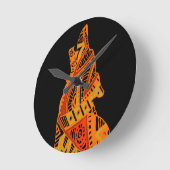 Peyote Coyote Tucson Arizona Ronde Klok (Hoek)