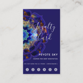 Peyote Lucht Mandala Metafysische Marine Klantenkaartje