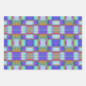 Peyote Stitch Mosaic Beading Tegel naadloos patroo Inpakpapier Vel (Voorkant 3)