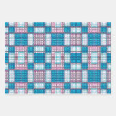 Peyote Stitch Mosaic Beading Tegel naadloos patroo Inpakpapier Vel (Voorkant)