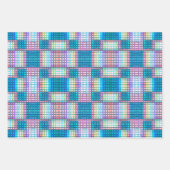 Peyote Stitch Mosaic Beading Tegel naadloos patroo Inpakpapier Vel (Voorkant 3)