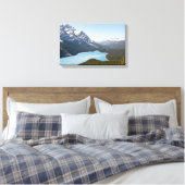 Peyto Lake - Banff National Park, Alberta, Canada Canvas Afdruk (Insitu (Slaapkamer))
