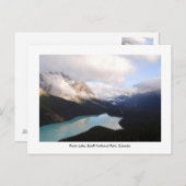 Peyto Lake / Banff National Park, Canada. Briefkaart (Voorkant / Achterkant)