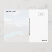 Peyto Lake Briefkaart (Achterkant)