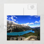 Peyto Lake, Canadese Rockies Briefkaart (Voorkant / Achterkant)