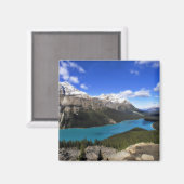 Peyto Lake, Canadese Rockies Magneet (Voorkant / Achterkant)