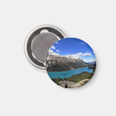 Peyto Lake, Canadese Rockies Magneet (Voorkant / Achterkant)