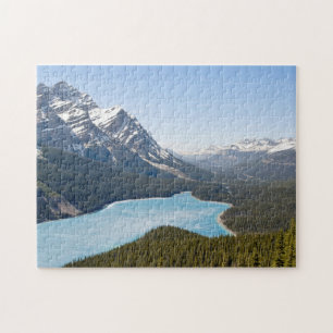 Peyto Lake - Nationaal park Banff, Alberta, Canada Legpuzzel