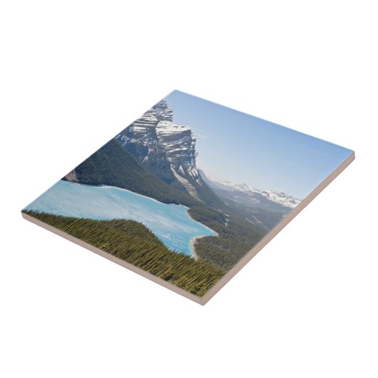 Peyto Lake - Nationaal park Banff, Alberta, Canada Tegeltje (Zijkant)
