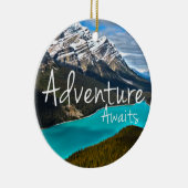 Peyto Lake, Nationaal Park Banff Keramisch Ornament (Rechts)