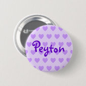 Peyton in Paars Ronde Button 5,7 Cm (Voorkant /achterkant)