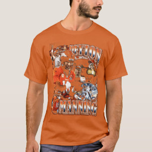 Peyton Manning Denver Collage grappig T-shirt