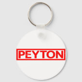 Peyton Stamp Sleutelhanger (Voorkant)