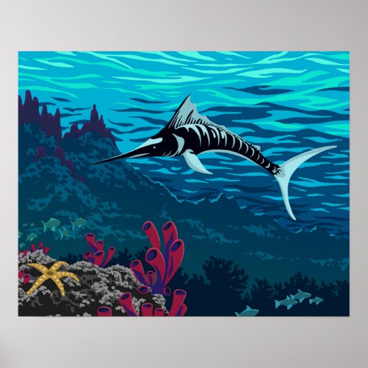 Pez espada poster (Voorkant)