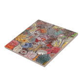 Pez payaso y anémonas tegeltje (Zijkant)