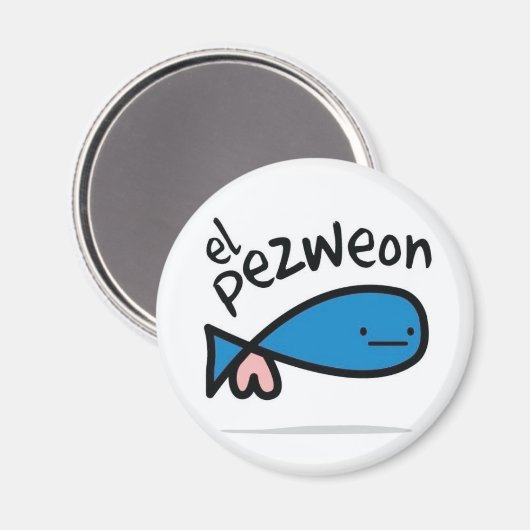 Pez Weon Se Pego Magneet (Voorkant / Achterkant)