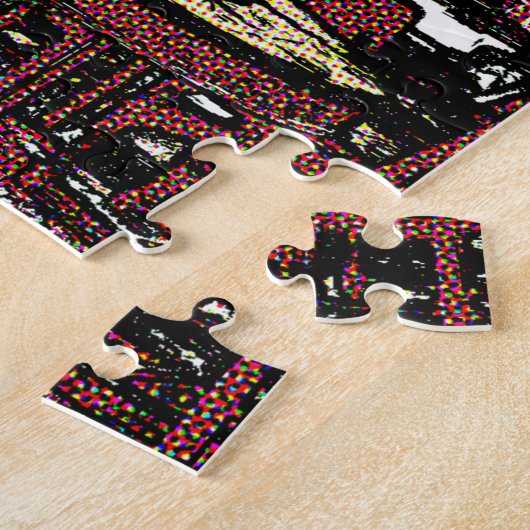 Pezenas France Antiek markt Legpuzzel (Zijkant)