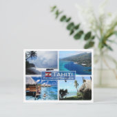 PF Frans-Polynesië - Tahiti - Briefkaart (Staand voorkant)