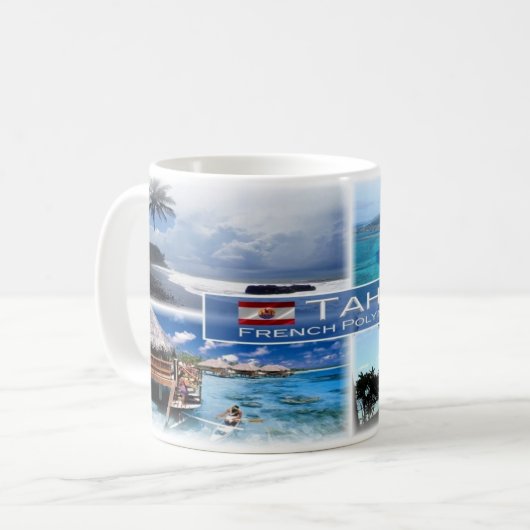 PF Frans-Polynesië - Tahiti - Koffiemok (Voorkant links)