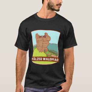 Pf�lzer Waldpfad, Paltserwoud Trail - Duits T-shirt