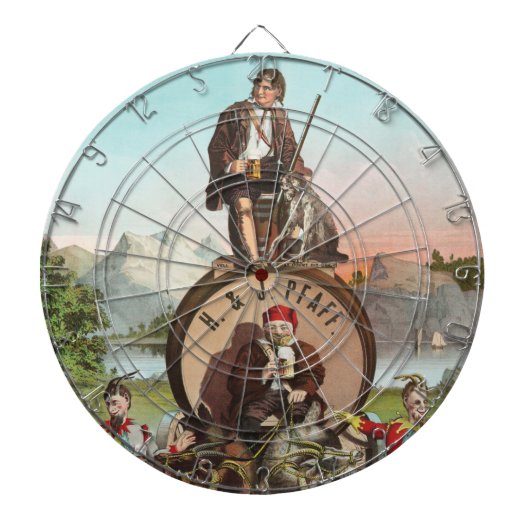 Pfaff Bock Beer Dartboard Dartbord (Voorkant)