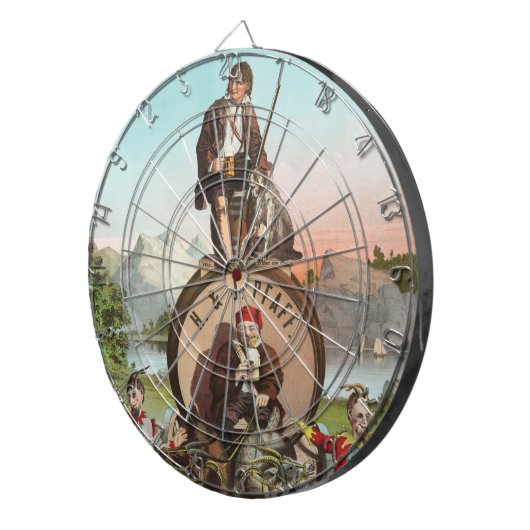 Pfaff Bock Beer Dartboard Dartbord (Voorkant Rechts)