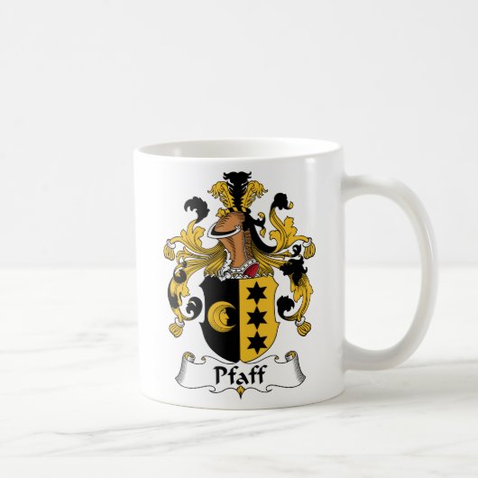 Pfaff Family Crest Koffiemok (Rechts)