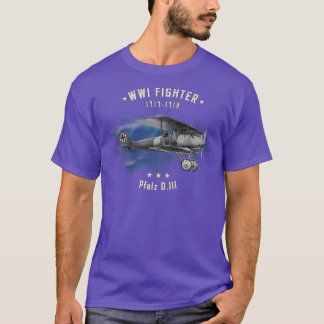 Pfalz WWI Fighter vliegtuig 2 T-shirt