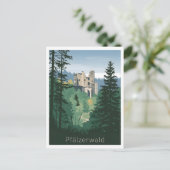 Pfälzerwald Paltserwoud Duitsland vintage Briefkaart (Staand voorkant)