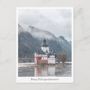 Pfalzgrafenstein Castle - Duitsland Briefkaart