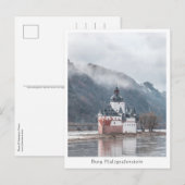 Pfalzgrafenstein Castle - Duitsland Briefkaart (Voorkant / Achterkant)