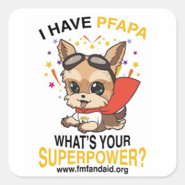 PFAPA SUPERPOWER STICKER