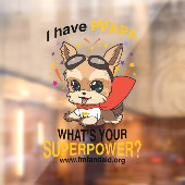 PFAPA Superpower Window/Wall sticker (Vel 2)