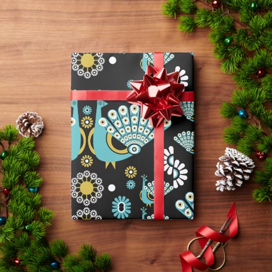 Pfazant Peacock Art Cadeaupapier (Feestdagen Geschenken)