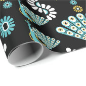 Pfazant Peacock Art Cadeaupapier (Rol Hoek)
