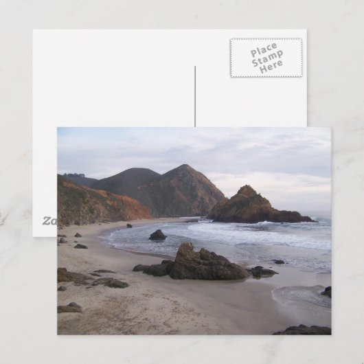 Pfeiffer Beach Big Sur, Ca. Briefkaart (Voorkant / Achterkant)